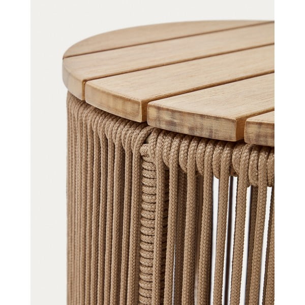 Apaļš dārza sānu galdiņš ø 40 cm Mesa – Kave Home-image-3