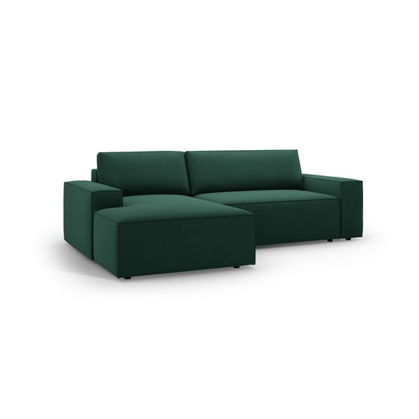Zaļš salokāms stūra dīvāns (ar kreiso stūri) Jodie – Micadoni Home-image-2