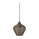 Bronzas krāsas metāla piekaramā lampa ø 27 cm Alvaro – Light & Living