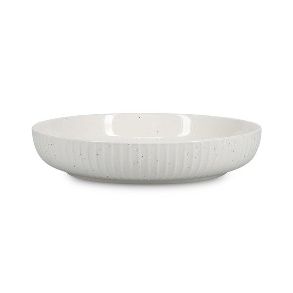 Balts zupas šķīvis ø 22 cm Ora Gloss – Salt&Pepper