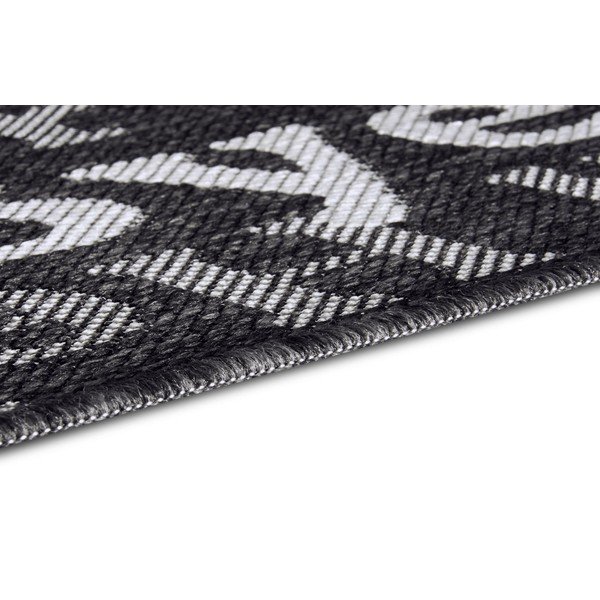 Antracīta pelēks durvju paklājs Hanse Home Weave Bonjour, 50 x 80 cm-image-3