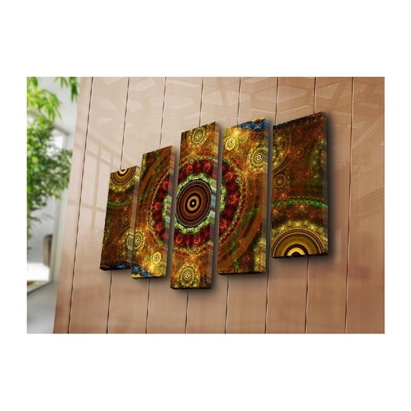 Daudzdaļīga glezna Boho, 105 x 70 cm-image-2