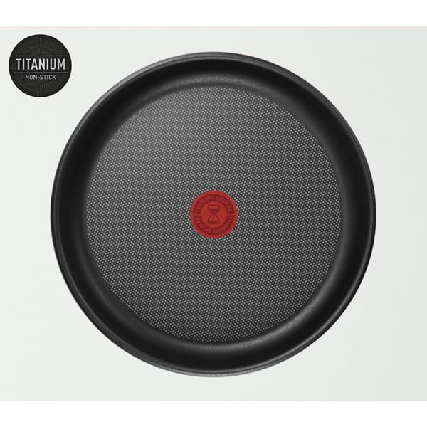 Nerūsējošā tērauda pannas (2 gab.) ar nelīpošu pārklājumu/ar noņemamu rokturi ø 26 cm INGENIO Cook Eat L8813S75 – Tefal-image-1