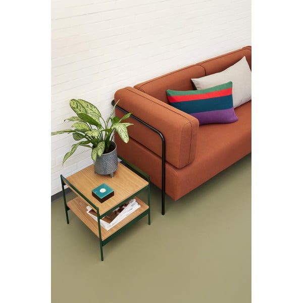 Sānu galdiņš ar ozolkoka imitācijas galda virsmu 43x43 cm Jaunty – Hübsch-image-1