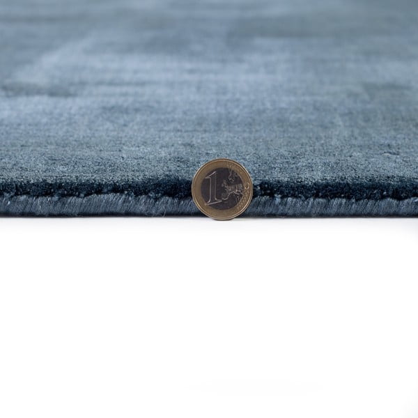 Tumši zils ar rokām austs paklājs Flair Rugs Swarowski, 160 x 230 cm-image-2