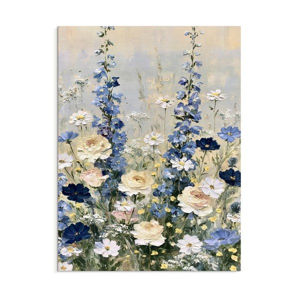 Drukāta glezna uz audekla 60x80 cm Blue Meadow – Styler