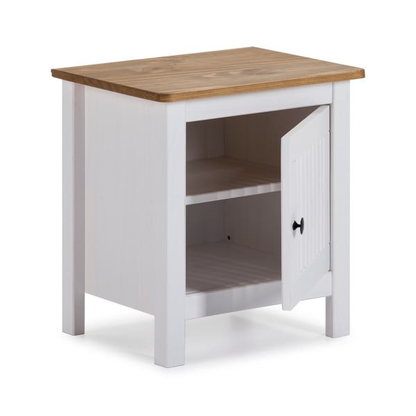 Balts koka naktsgaldiņš Marckeric Bruna-image-4