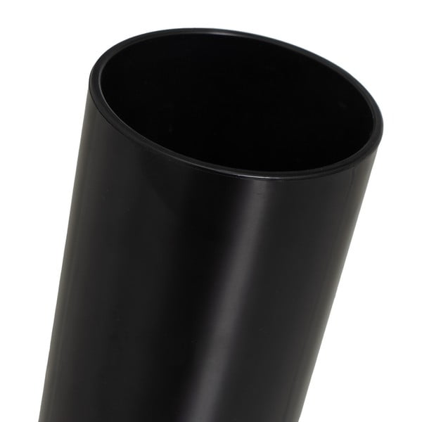 Melns plastmasas vannas istabas piederumu komplekts – Casa Selección-image-2