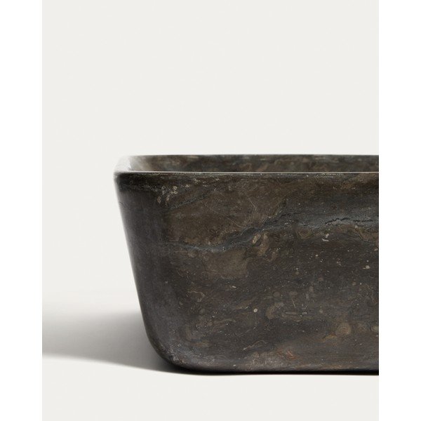 Pelēka akmens izlietne 55x35 cm Darnen – Kave Home-image-3