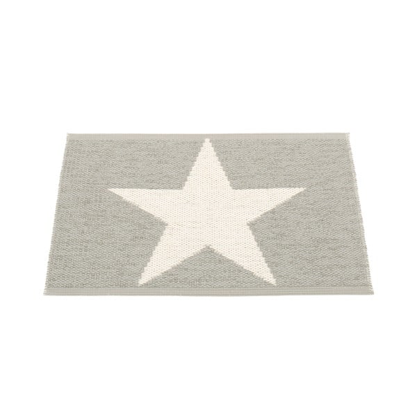 Gaiši pelēks iekštelpu un āra paklājs 70x50 cm Viggo Warm Grey – Pappelina