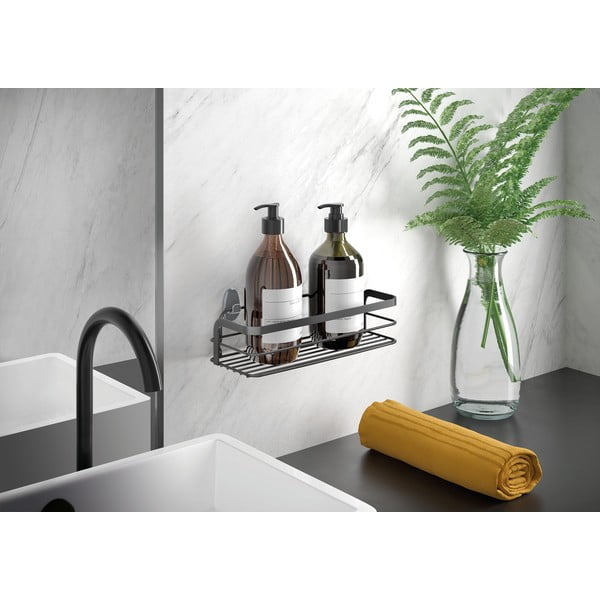 Melns vannas istabas plaukts Metaltex Origin Lava-image-1