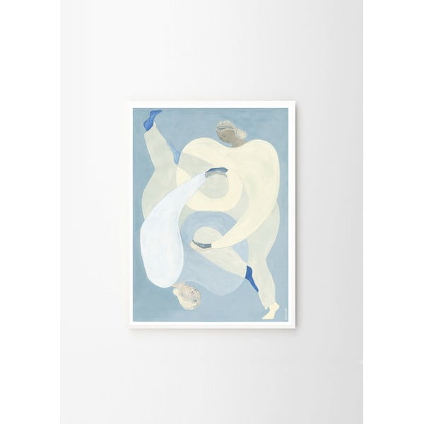 Plakāts 50x70 cm Hold You - Blue – Sofia Lind – The Poster Club-image-2