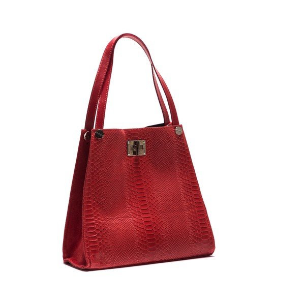 Ādas rokassoma Anna Luchini 8038 Rosso-image-2