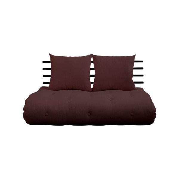 Maināms dīvāns Karup Design Shin Sano melns/brūns