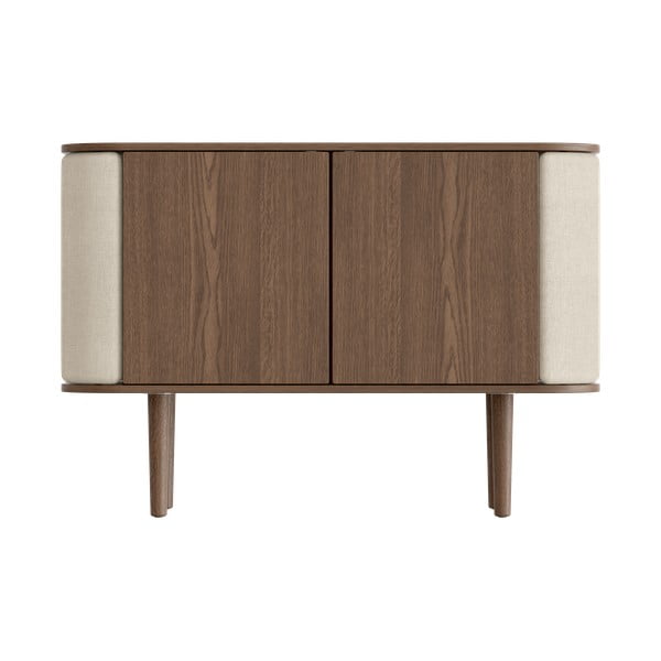 Brūna/bēša zema kumode ar ozolkoka imitāciju 109x75 cm Treasures – UMAGE-image-3