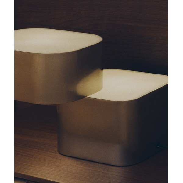 Pelēka metāla galda lampa (augstums 23 cm) Tandan – Kave Home-image-4