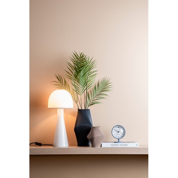 Balta galda lampa ar stikla abažūru (augstums 45 cm) Bombin – Leitmotiv-image-1