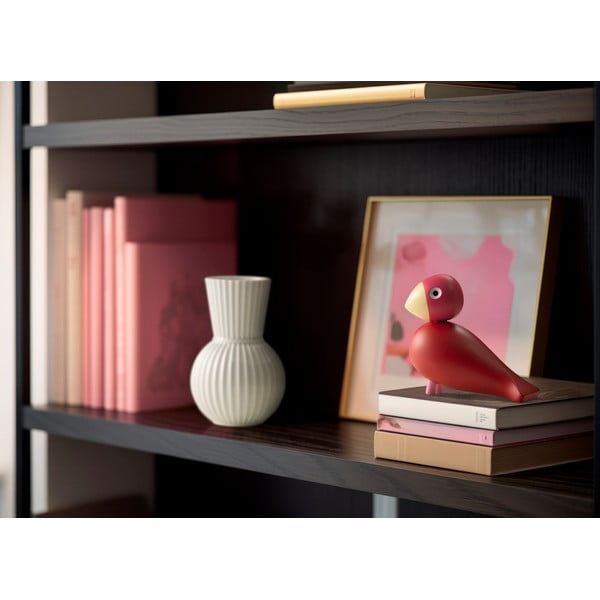 Masīvkoka statuete (augstums 12,5 cm) Bird Flora – Kay Bojesen Denmark-image-3