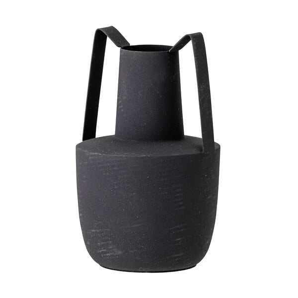 Melna metāla vāze Bloomingville Itamar, augstums 20,5 cm-image-2