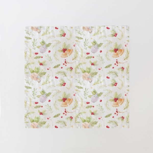 2 lina salvetešu komplekts Linen Tales Merry Christmas, 40 x 40 cm-image-1