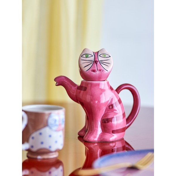 Rozā keramikas tējkanna 500 ml Missy – Bloomingville-image-4