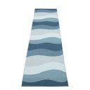 Zils iekštelpu un āra celiņa paklājs 70x300 cm Urvi Water – Pappelina