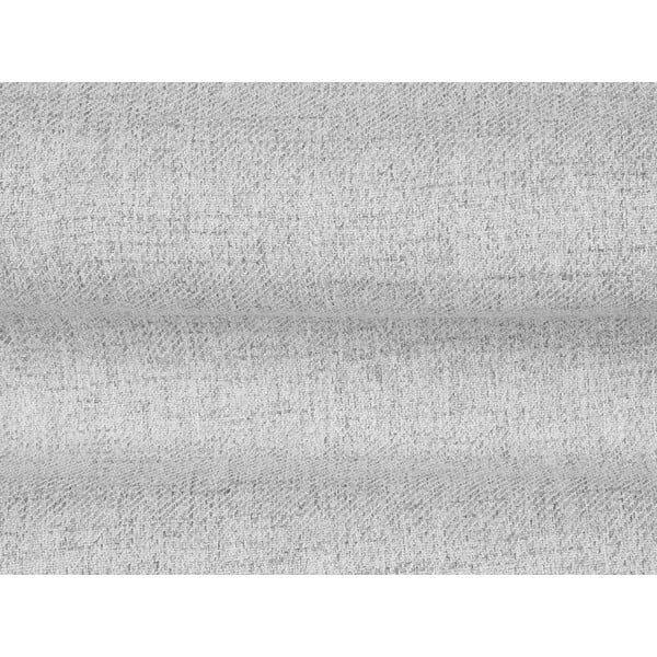 Gaiši pelēka polsterēta divvietīga gulta ar veļas kasti un redelēm 200x200 cm Mamaia – Micadoni Home-image-1