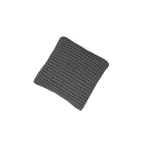 Pelēks spilvens/pufs Bonami Essentials Knit-image-4