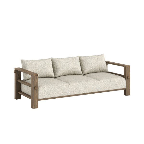 Gaiši pelēks dīvāns 225 cm Bare – Karup