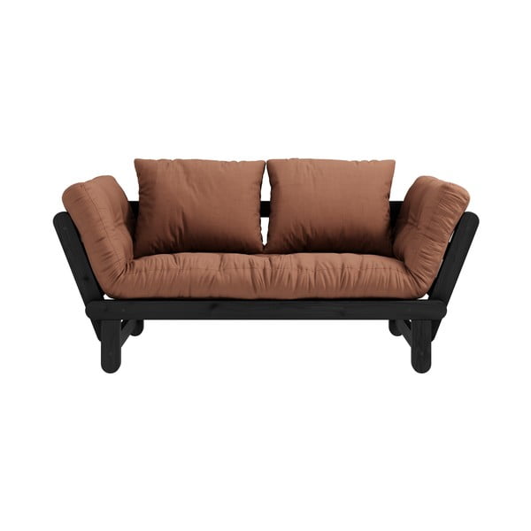 Izvelkamais dīvāns Karup Design Beat Black/Clay Brown