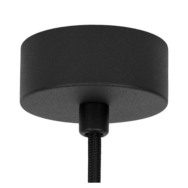 Melna griestu lampa Sotto Luce Doce M, ⌀ 30 cm-image-4