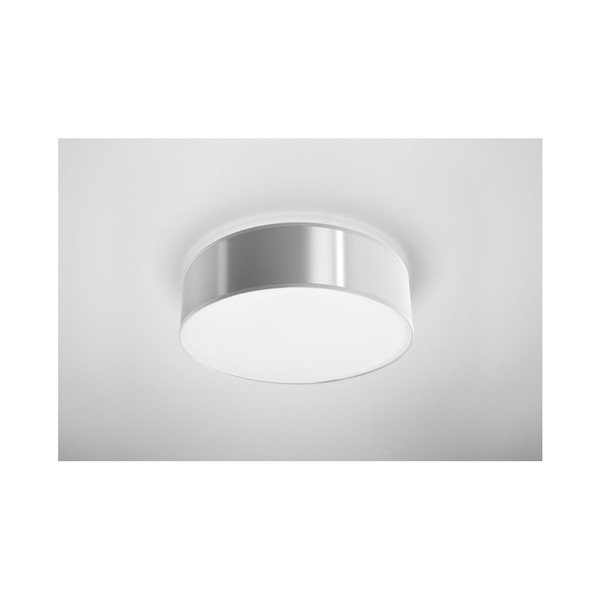 Sudraba krāsas griestu lampa ø 35 cm Atis – Sollux-image-2