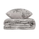 Pelēka vienguļamā gultas veļa no ranforce kokvilnas 140x200 cm Elena – Mijolnir