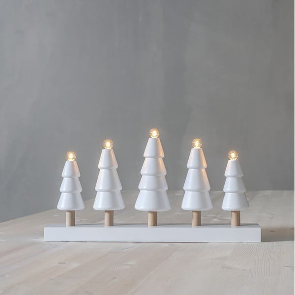 Balts Ziemassvētku gaismas dekors Skog – Star Trading-image-1