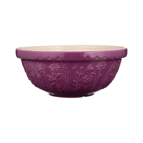 Tumši violeta keramikas bļoda ø 26 cm In The Meadow – Mason Cash