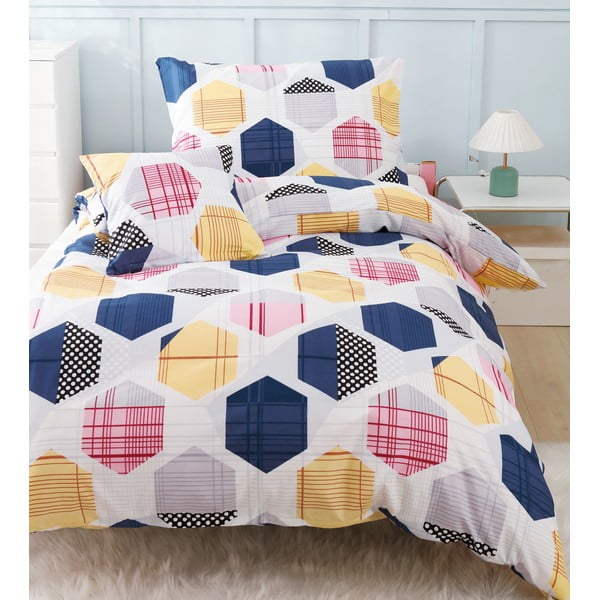 Vienvietīga gultas veļa no mikrosatīna 140x200 cm Amelie – My House-image-3