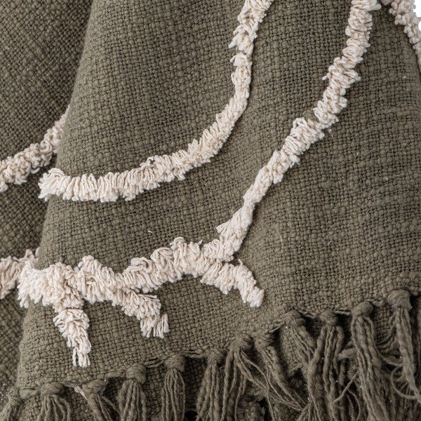 Kokvilnas pleds 125x150 cm Mirfield – Bloomingville-image-1