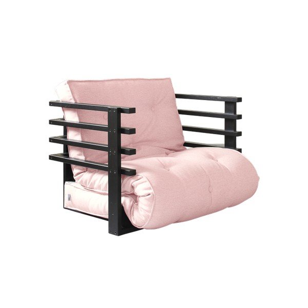 Maināms krēsls Karup Funk Black/Pink Peonie-image-2