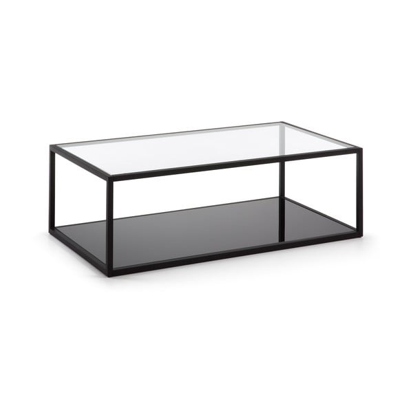 Melns žurnālgaldiņš Kave Home Green Hill, 110 x 60 cm-image-2