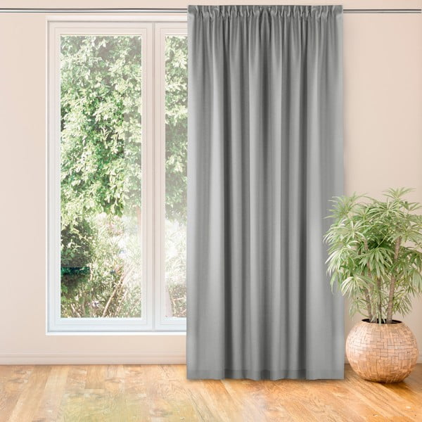 Pelēks aizkars 140x300 cm Carmena – Homede-image-1