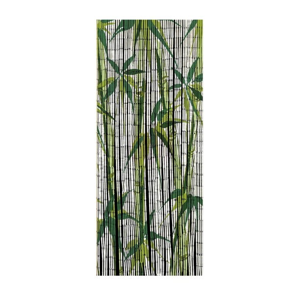Zaļš bambusa durvju aizkars 200x90 cm Bamboo – Maximex