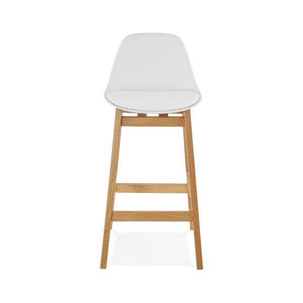 Balts bāra krēsls Kokoon Elody, augstums 86,5 cm-image-4