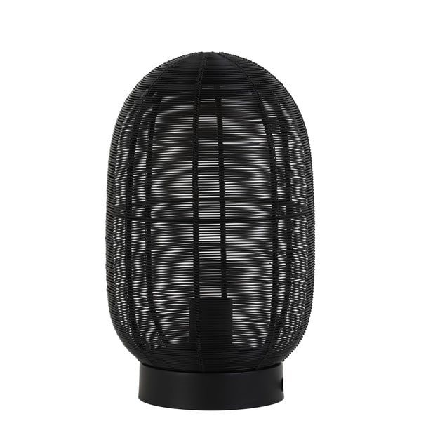 Melna galda lampa (augstums 30 cm) Ophra – Light & Living-image-4