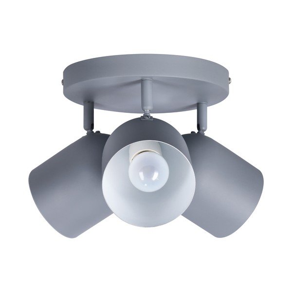 Gaiši zila griestu lampa ar metāla abažūru 32x32 cm Azuro – Candellux Lighting-image-4