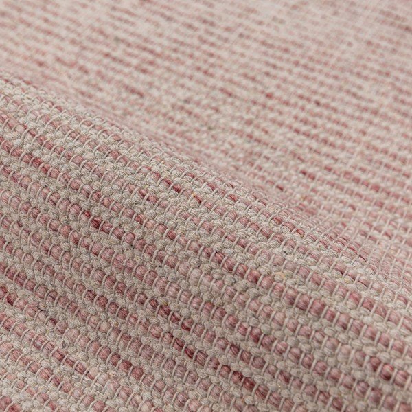 Gaiši rozā ar rokām darināts paklājs no vilnas maisījuma 120x170 cm Rue – Flair Rugs-image-3