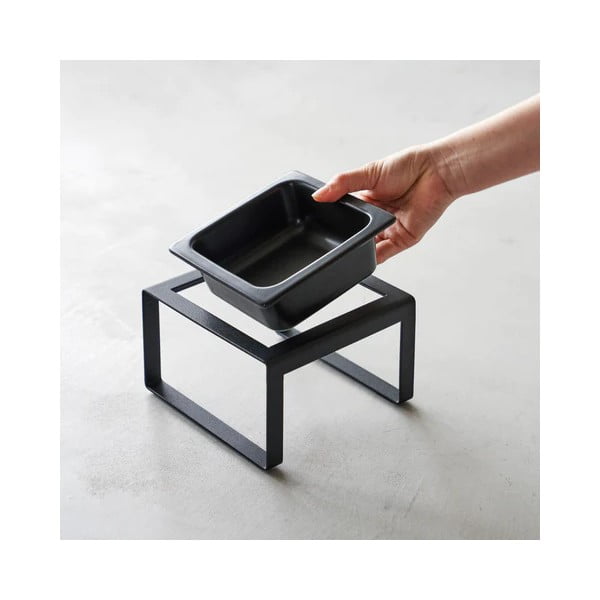 Keramikas bļoda ar pamatni mājdzīvniekiem Tower – YAMAZAKI-image-1