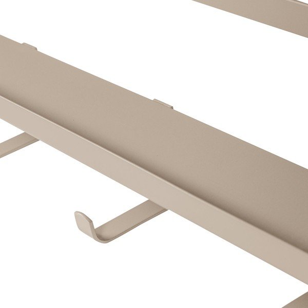 Bēšs sienas pakaramais ar plauktu 50 cm Quinn – WOOOD-image-4