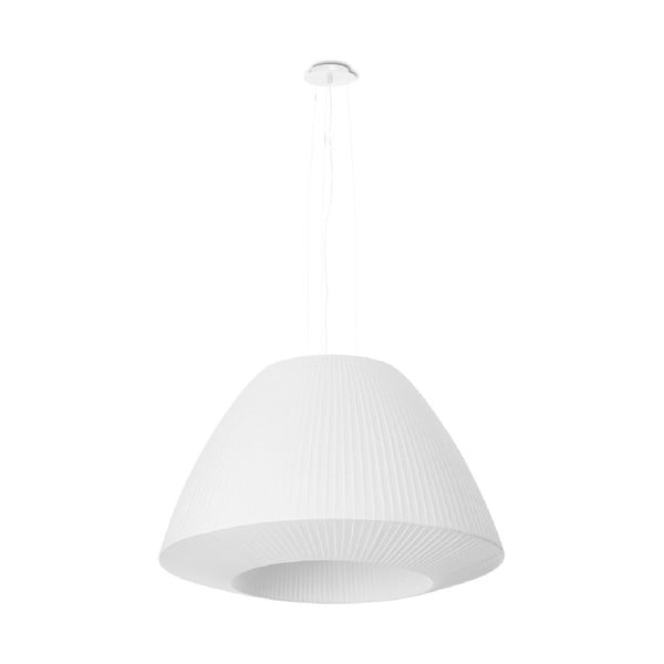Balta piekaramā lampa ar stikla abažūru ø 60 cm Soprano – Nice Lamps