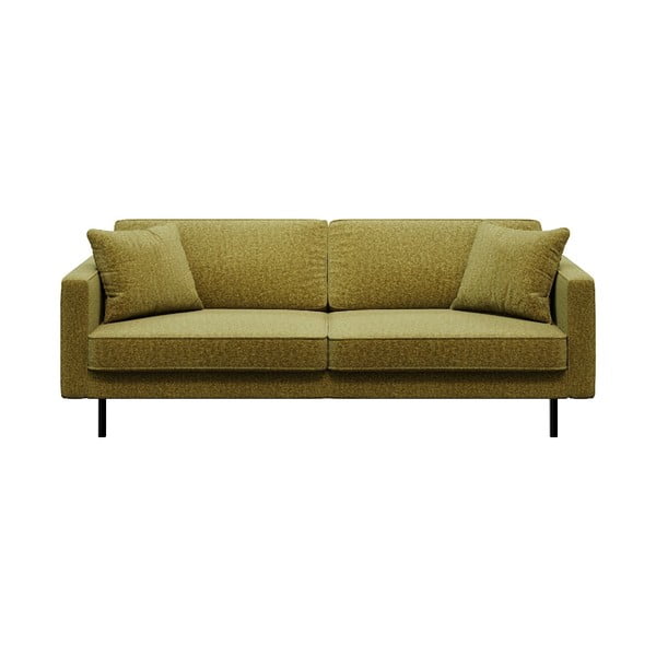 Olīvzaļš dīvāns MESONICA Kobo, 207 cm