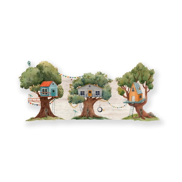 Zaļš bērnu sienas pakaramais Tree House – Little Nice Things